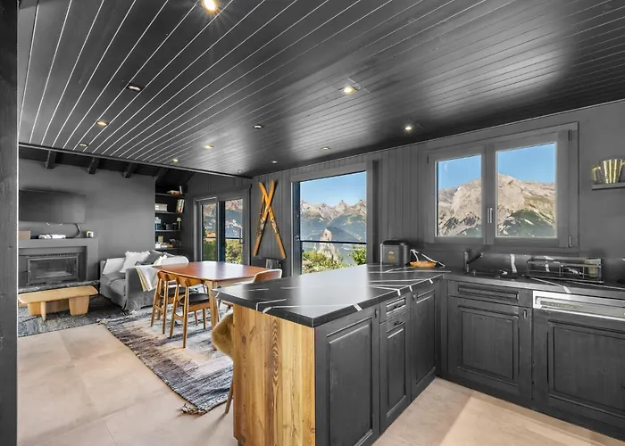 Kool - 8 Pers - Vue, Charme Et Confort Fey (Nendaz)