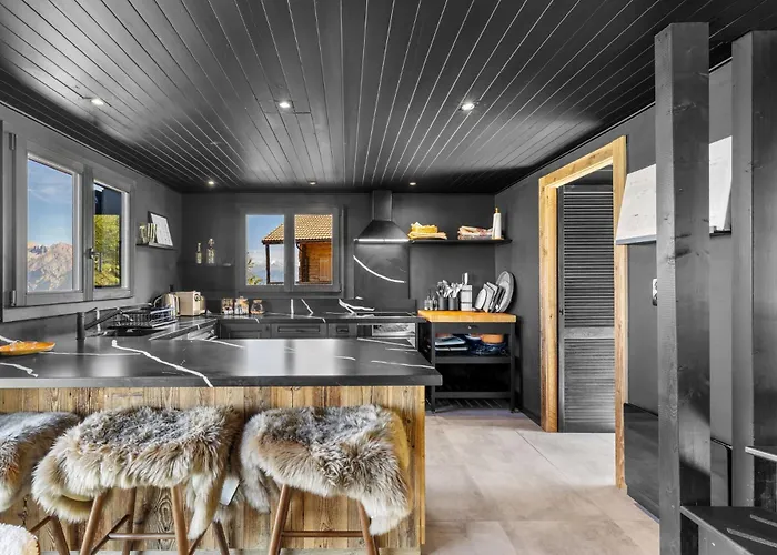 Chalet Kool - 8 Pers - Vue, Charme Et Confort Fey (Nendaz)