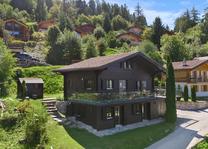 Chalet Kool - 8 Pers - Vue, Charme Et Confort Fey (Nendaz)