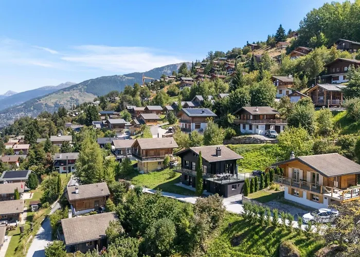 Kool - 8 Pers - Vue, Charme Et Confort Chalet Fey (Nendaz)