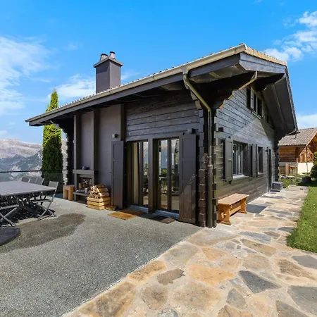 Kool - 8 Pers - Vue, Charme Et Confort Chalet Fey (Nendaz)